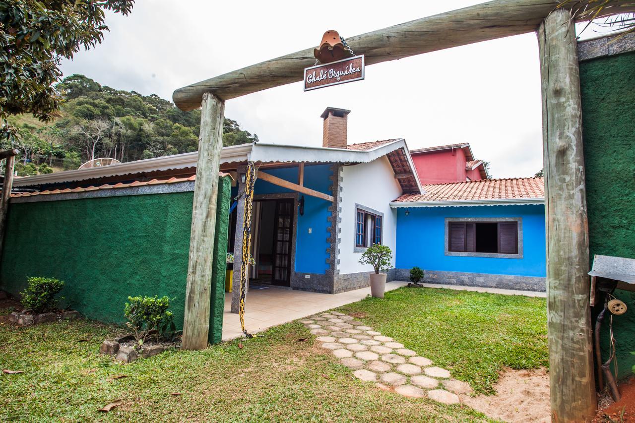 Chalés Riacho Doce São Bento do Sapucaí Esterno foto